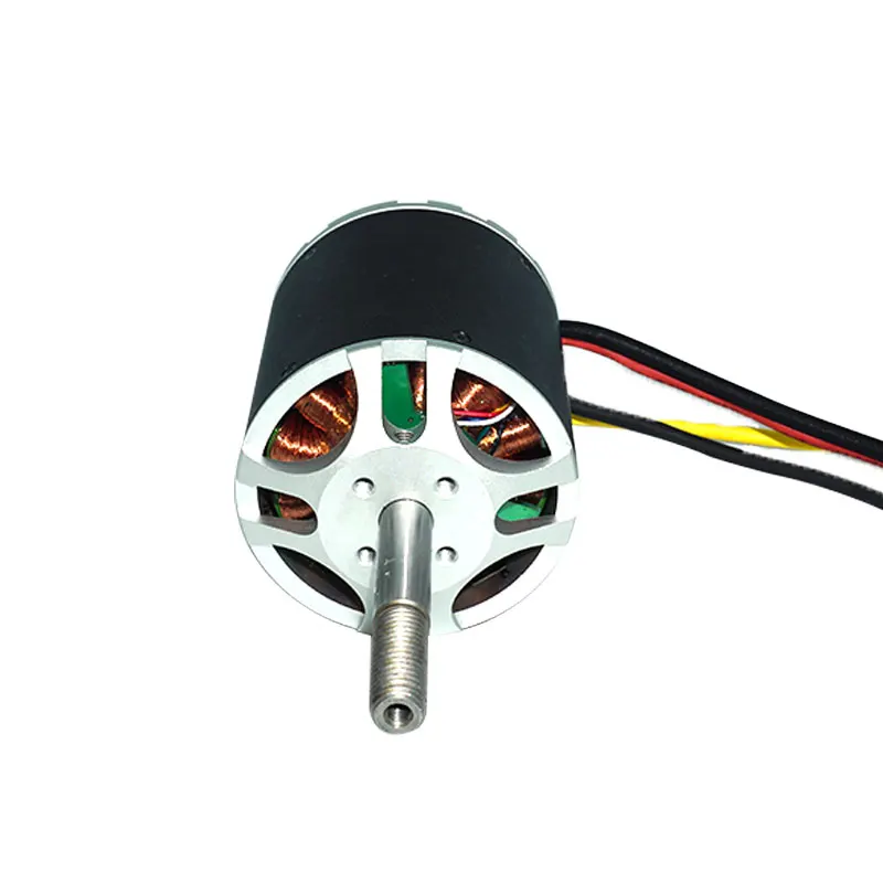 محرك 7000 وات 130 كيلو فولت 80100 محرك قوي عزم دوران عالي بدون فرش تيار مستمر Go Kart Motor