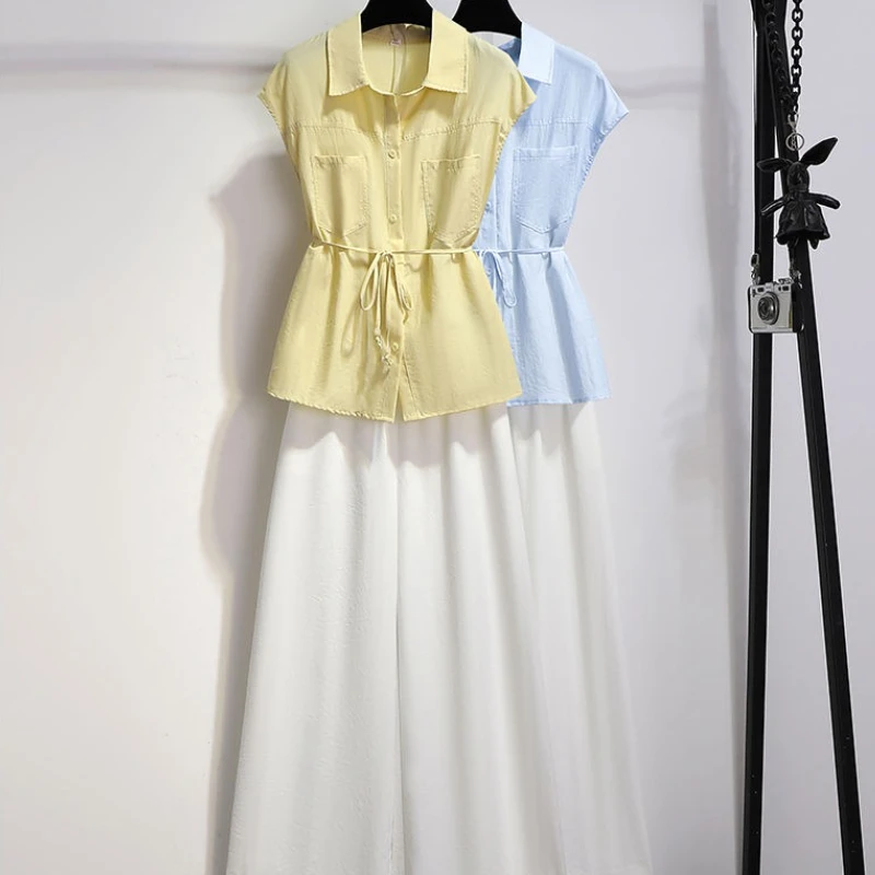 

Wear To Work Ladies Trouser Office Professional Clothing Sales Outfit Full Groups of Aesthetic Cheap Women's Pants Two Piece Set