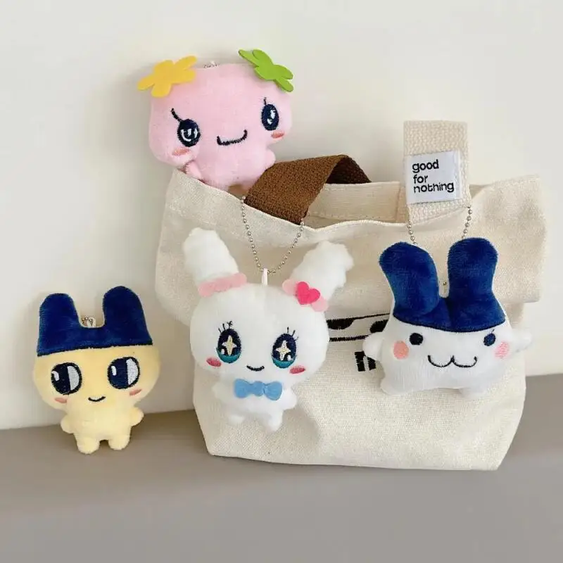 Pluszak Mameiji Mimiji w stylu Tamagotchi, brzydki i uroczy, zawieszka do plecaka, breloczek, kreskówkowa zabawka, elektroniczne akcesoria do gier, prezent.