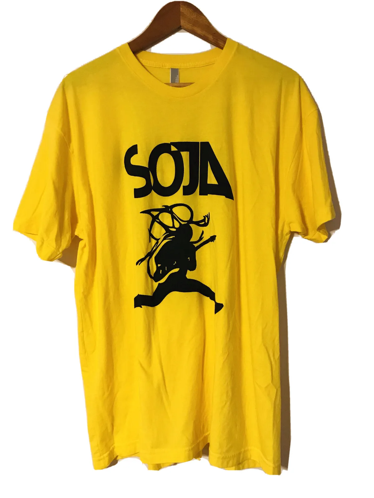 Soldados de Jah ejército Reggae Rock 2XL camiseta amarilla no cd