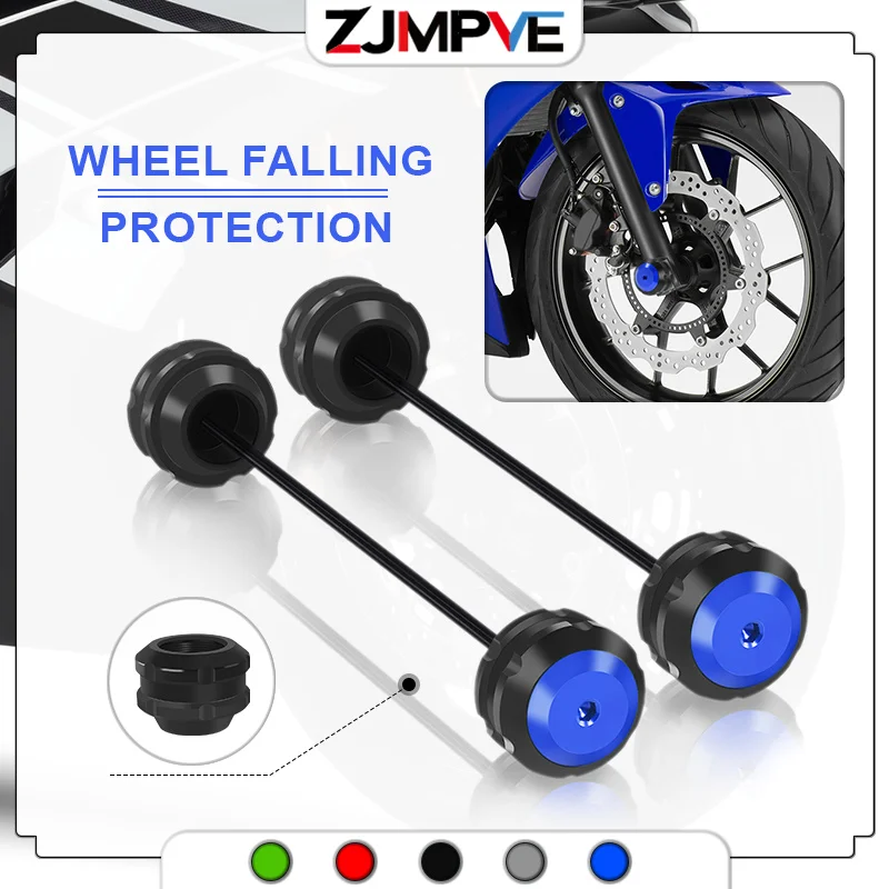 For F850GS F750GS F700GS F800GS Front & Rear Axle Fork Crash Sliders Wheel Protector Cap Motorcycle Falling Protection