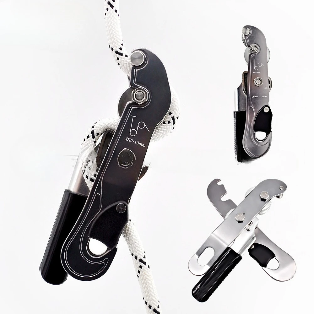 Outdoor High-altitude Rock Climbing Device Stop Self-locking Manual Descent Device Excellent Quality