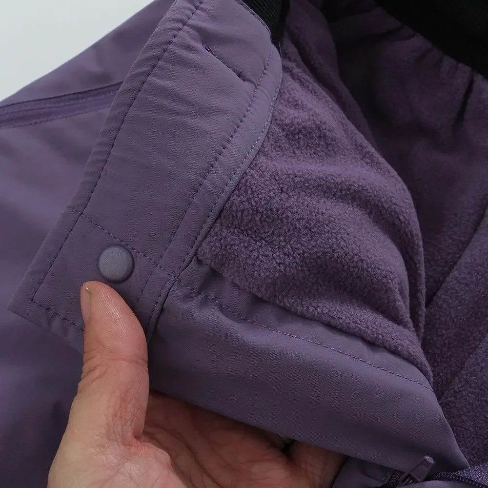 Pantaloni da lavoro impermeabili per pendolari a gamba larga da donna nuovi invernali 2025