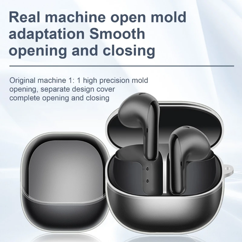 Funda protectora para Xiaomi Buds 5, funda para auriculares inalámbricos, funda para caja de carga