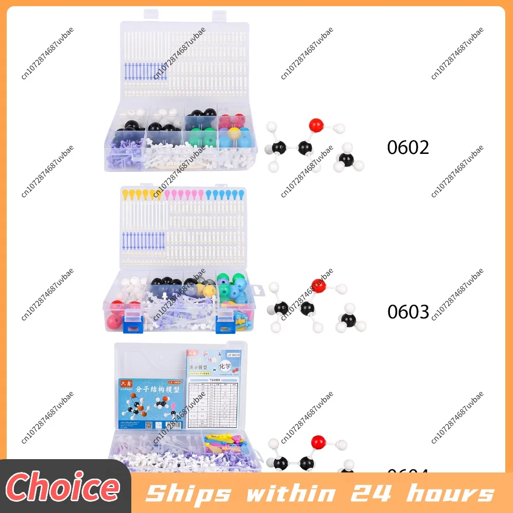 Molecular Structures Building Kit Visualize Structure & Effortless Assembly Organic Molecular Set for Chemistry Teaching