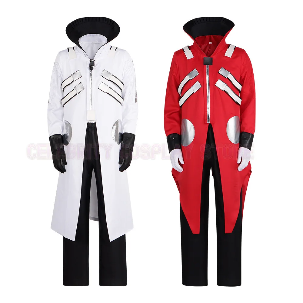 

Anime Hedgehog 2 Dr Eggman Cosplay Jacket Pants Costume Men Ivo Robotnik Trench Uniform Gloves Halloween Party Clothes for Man