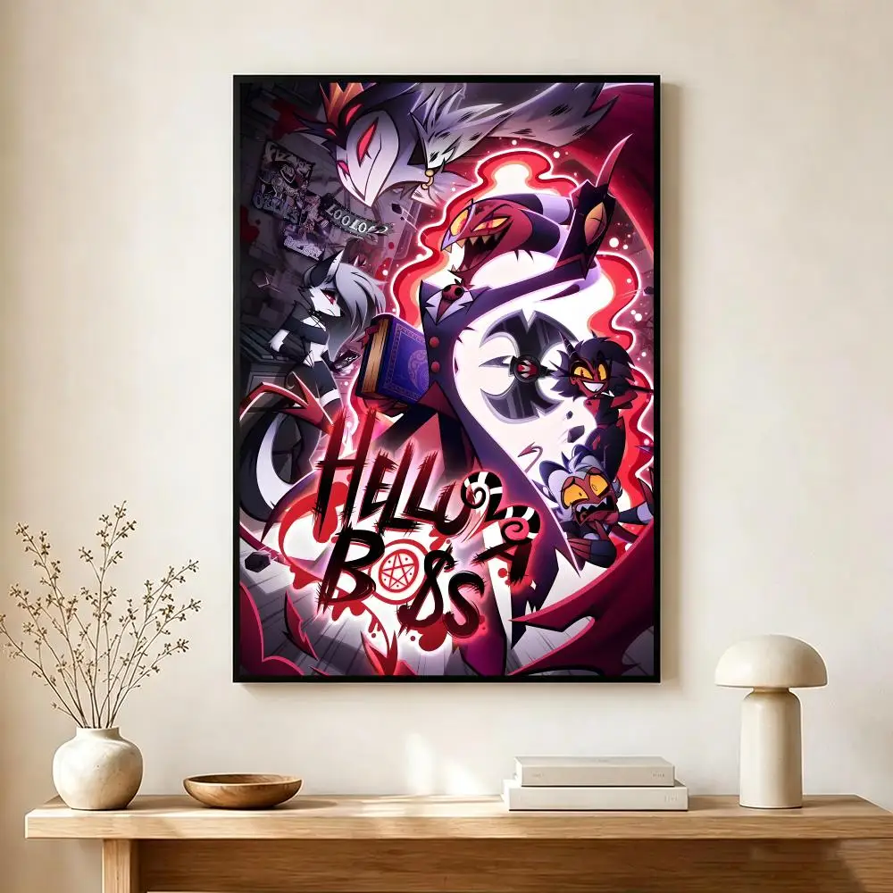 chaotic cartoon H-Helluva Boss Poster Modern Home Decoration Interior Design & Contemporary Wall Art Collection