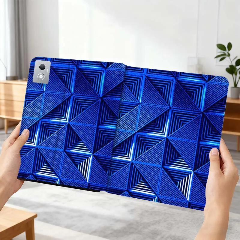 

Carbon Fiber Cool Pattern For Oppo Pad X SE 4 3 11 13.2 11.61 11.4 10.36 Pro 2 Air2 2025 Foldable Tablet Case Gift