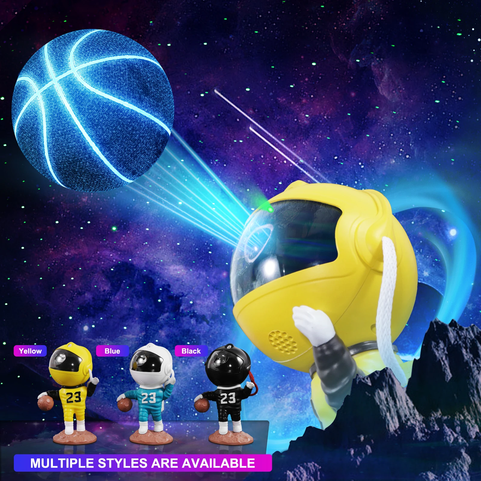 

Astronaut LED Starry Sky Nebula Atmosphere ProjectorLight