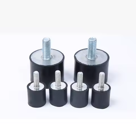 Rubber Shock Pad /  Internal Thread At Both Ends Of Shock Absorption Screw Column - AliExpress 13
