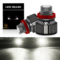 1pair Laser Lens H11 H7 Led Fog Light Bulb CSP 8000K 6000K 3000K H8 H9 Turbo Fog Lamp for Car 12V