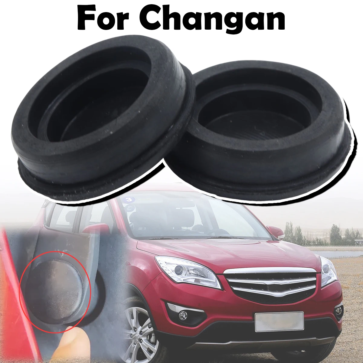 

For Changan UNI-T /uni-V Alsvin CS35 CS55 Front Windscreen Windshield Window Wiper Blade Arm Rocker Bolt Cap Cover Replacement