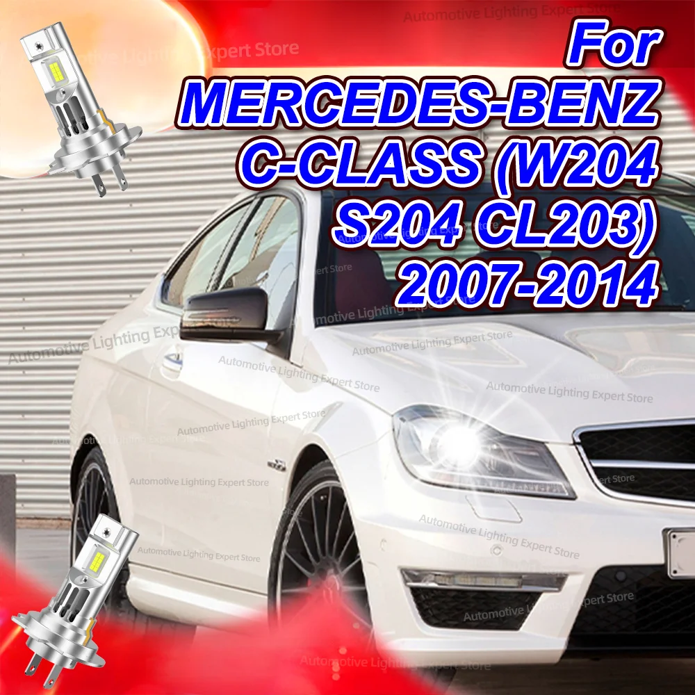 

Светодиодная лампа 30000LM с вентилятором для MERCEDES-BENZ C-CLASS W204 S204 CL203 2007-2014 2008 2009 2010 2011