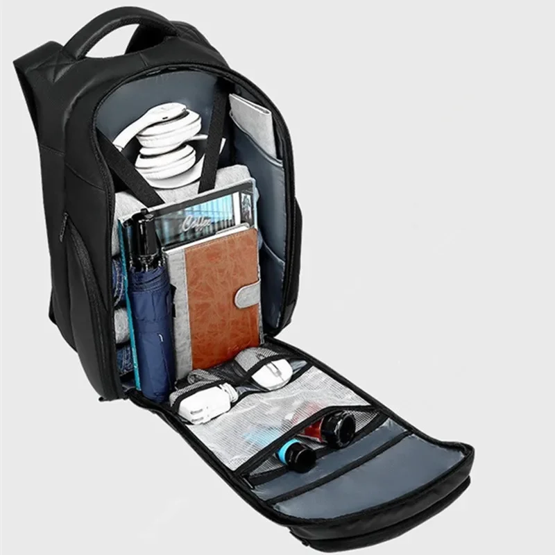 Multi Function Computer Backpack Waterproof Business Travel Laptop Backpacks Men Casual Bag Junior Multiple Pocket School Bags