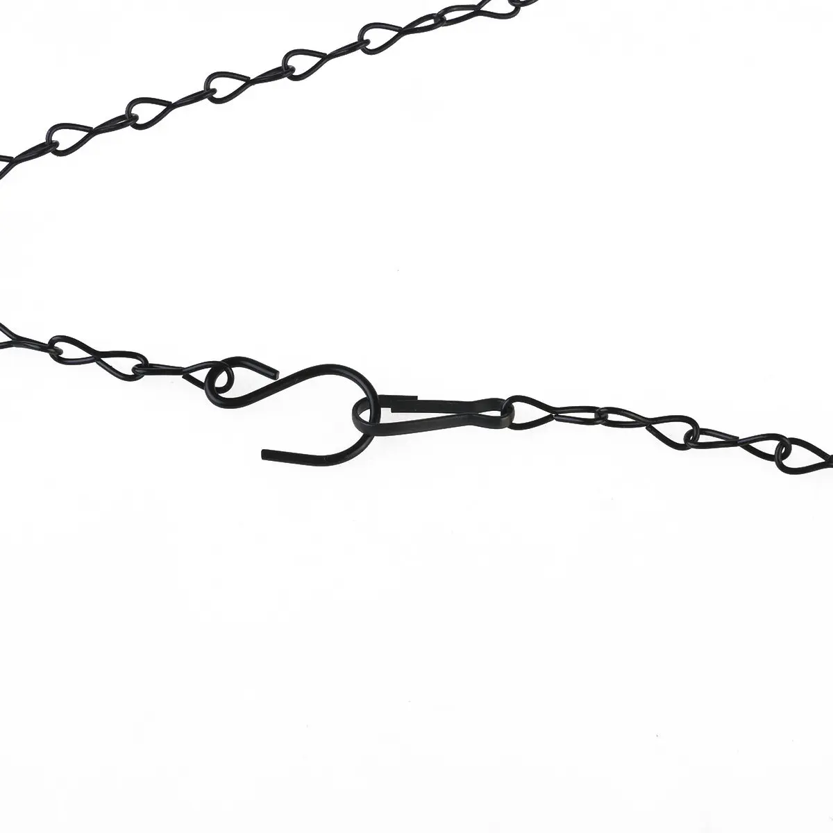 90Cm Rust Resistant Heavy Duty Hanging Chain for Bird Feeders Planters Lanterns Flower Baskets Indoor Outdoor 35Inch Total view 2