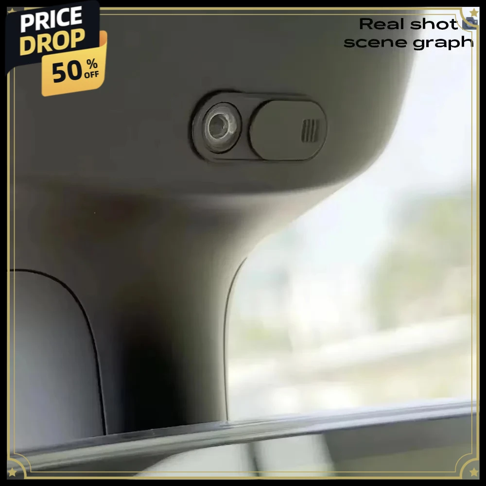 Camera Privacy Cover for Tesla Model 3 Model Y Camera Slide Switch Blocker Car Interior Accessories Portable installation