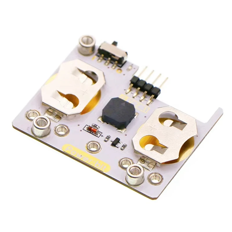 

Extension Board Powered By CR2025 Button Battery For Microbit Kids Program Wearable Devices Watch