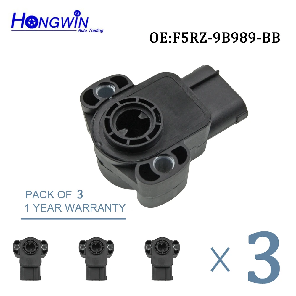 

3PCS Throttle Position Sensor TPS For Ford Escape Ranger Taurus Monterey Mazda F5RZ9B989BB, F5RZ9B989B, F5RF9B989BA, F5RZ9B989BA