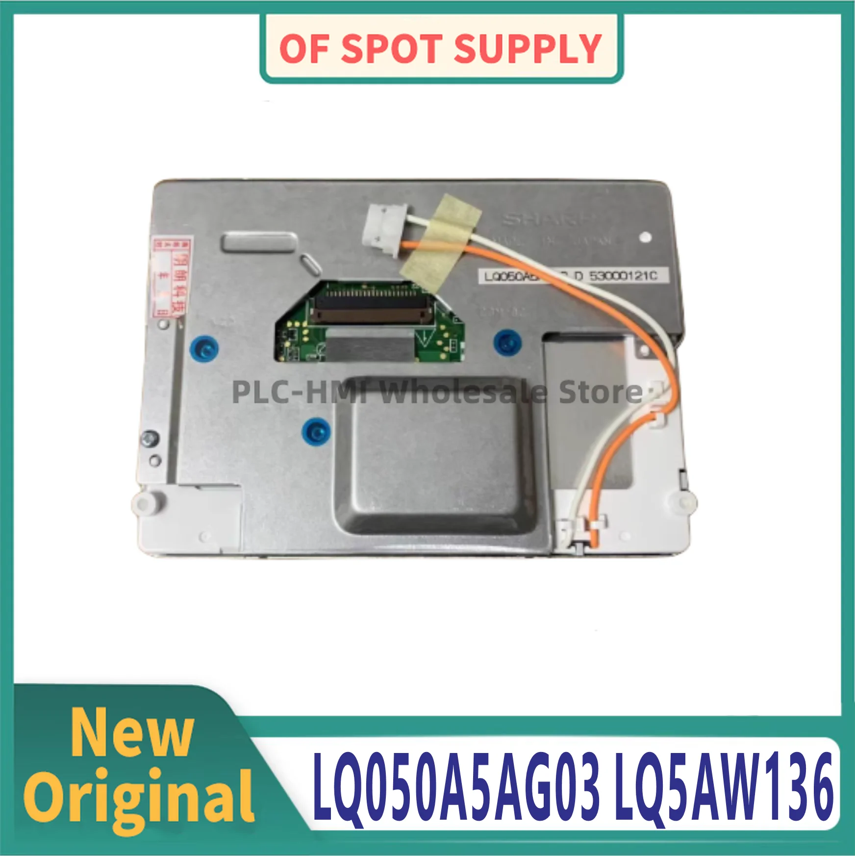 Pantalla a Color LQ050A5AG03 LQ5AW136 para VW Phaeton/Touareg, para Porsche Cayenne RUF Dakara, Pantalla LCD para el Panel de Instrumentos.
