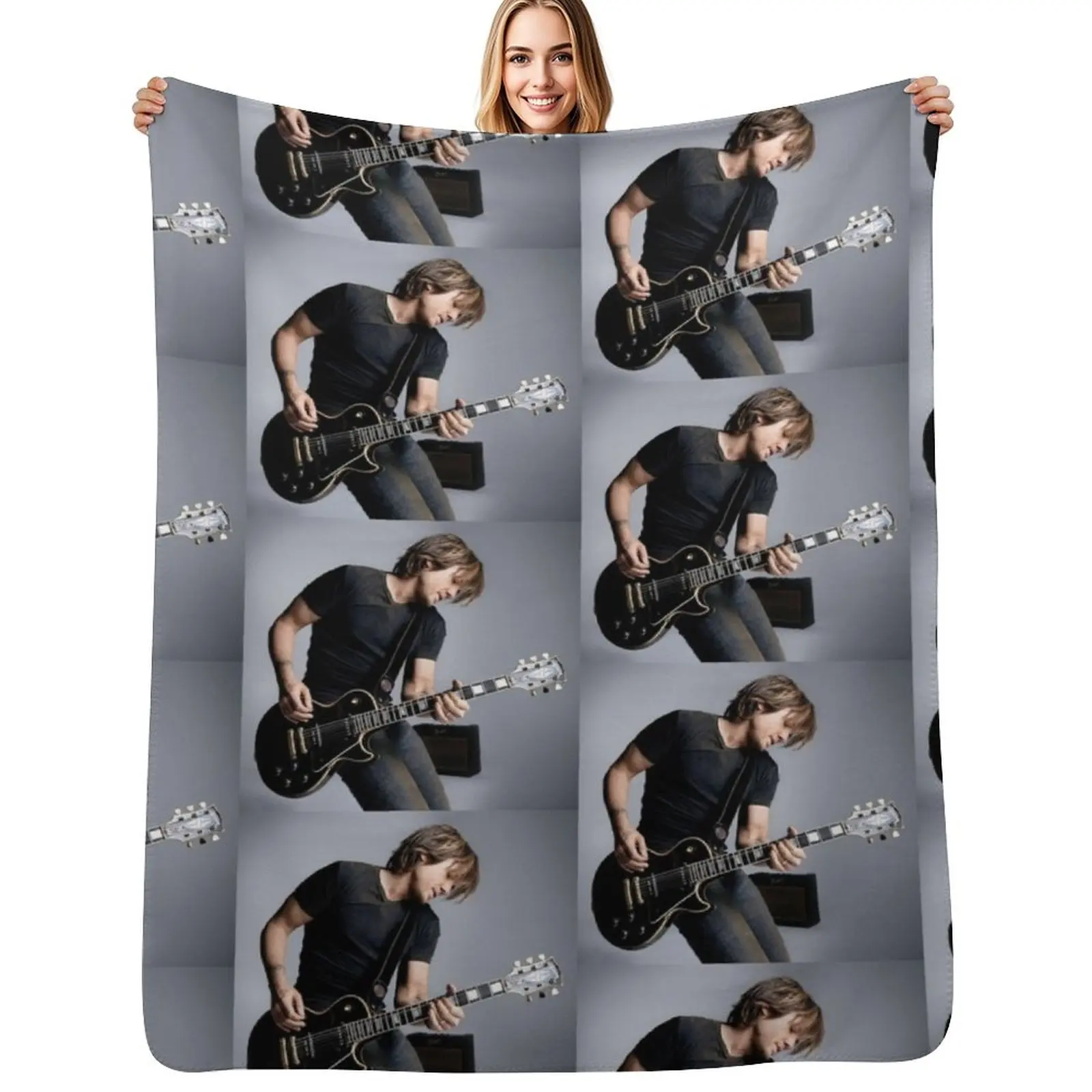 

Keith Urban tour kel3 2019 Throw Blanket Large Cute Plaid Sofa Throw valentine gift ideas Blankets