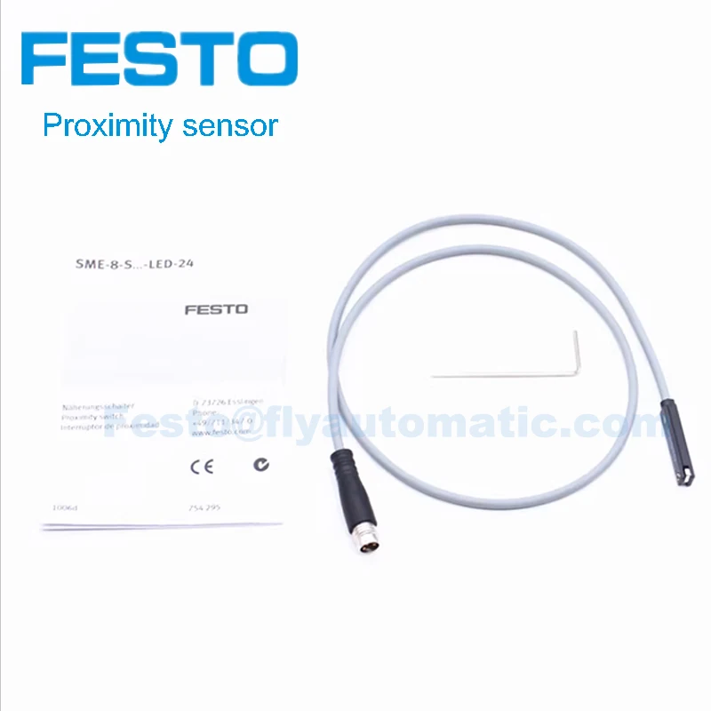 Imagem -05 - Festo-sensor de Proximidade Smt10m-ns24v-e-25-l-oe 551377