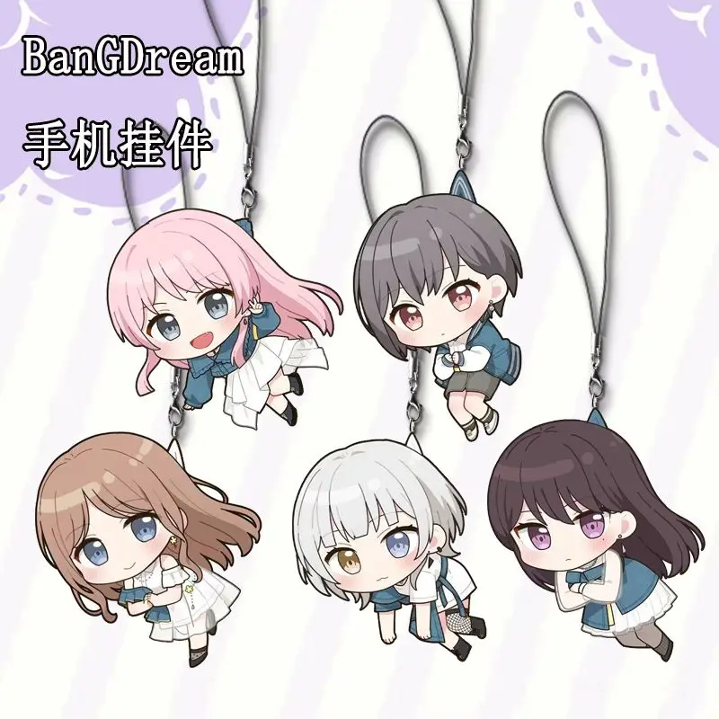 

Аниме BanG Dream Anon Chihaya Takamatsu Tomori косплей телефон веревка цепочка рюкзак орнамент кулон подарки на день рождения для мальчиков и девочек