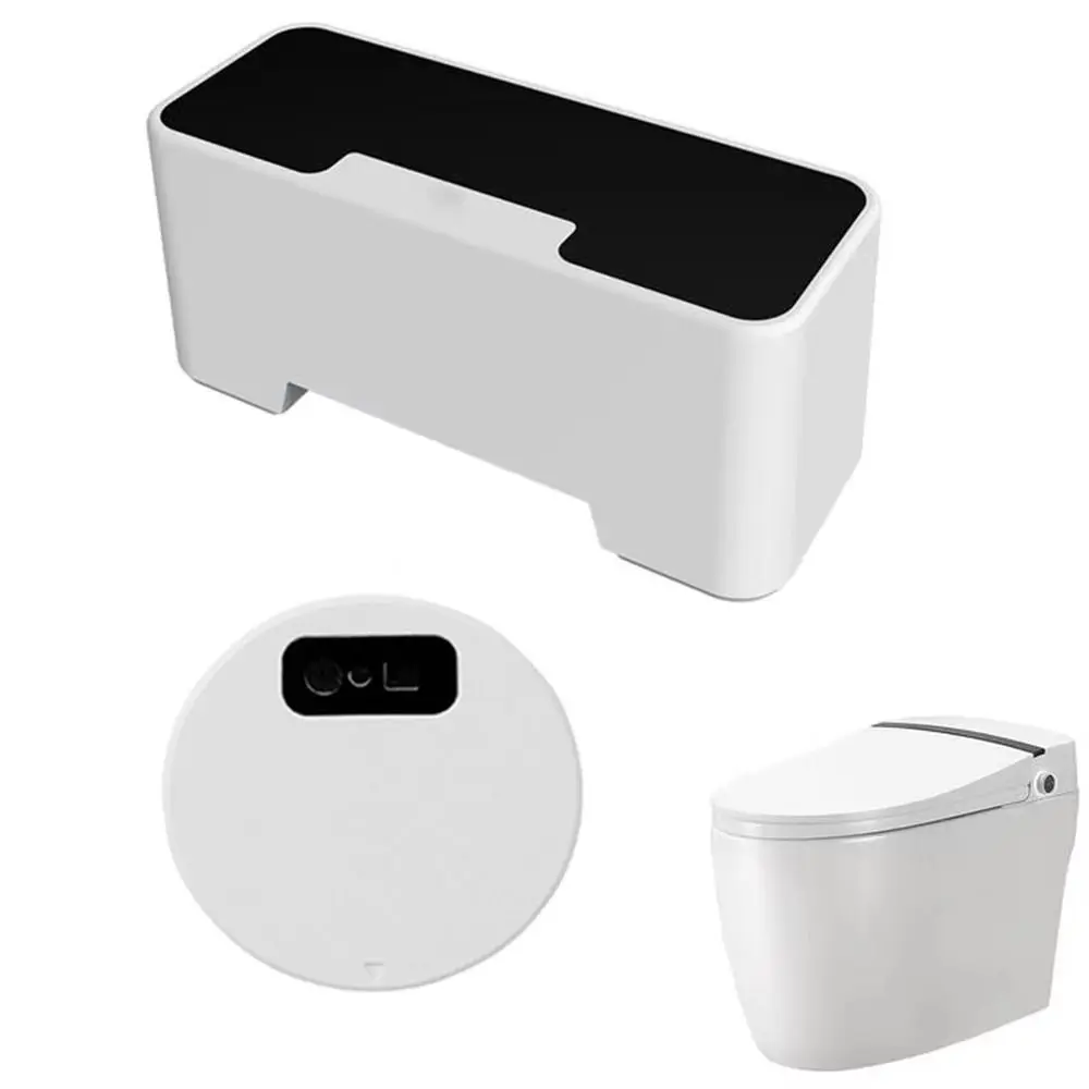 Type-C Rechargeable Induction Toilet Flusher Touchless Low Noise Automatic Toilet Flush Sensor Water Saving High sensitivity