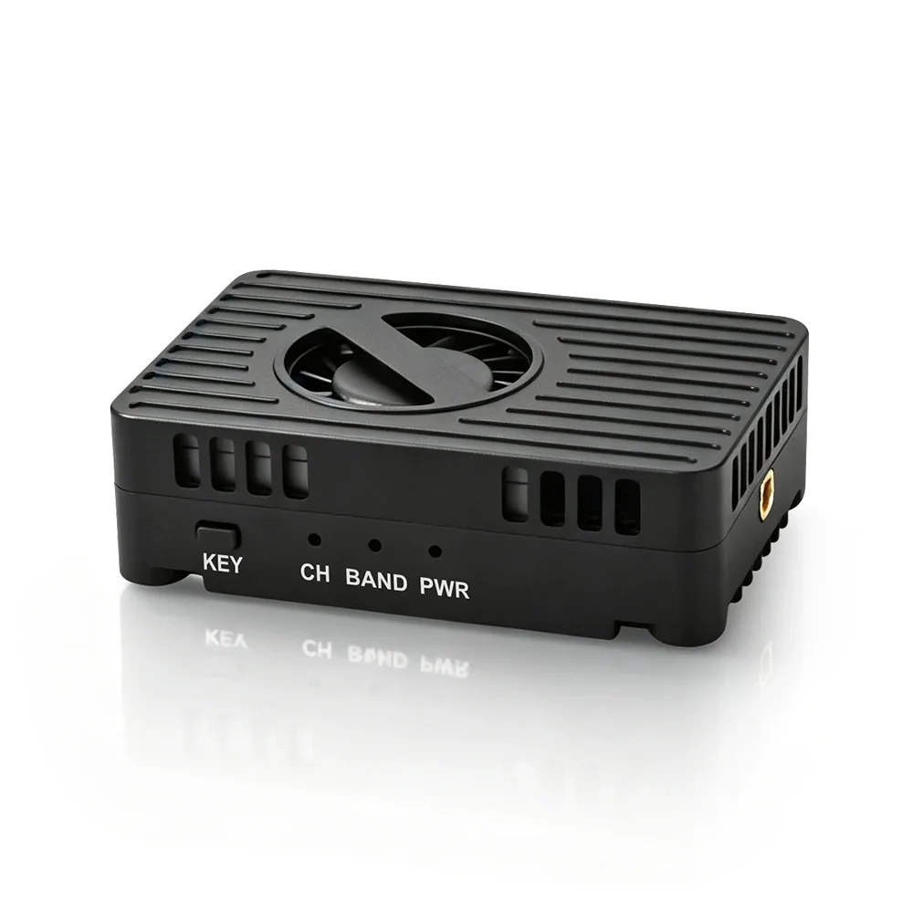 FOXEER Reaper3.3G4W FPV Video Transmitter 40CH Adjustable Power Built-in Fan Tramp 9-36V Wide Voltage Long Range Drone DIY Parts