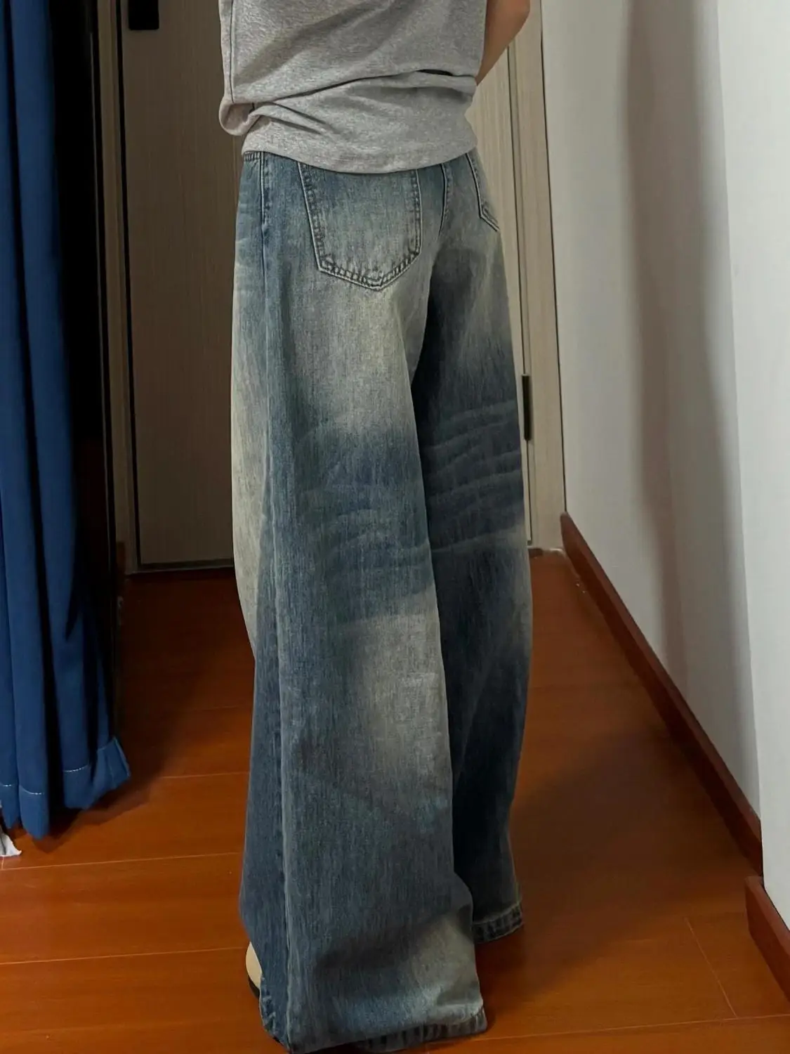 Calças de perna larga mulher primavera cetim brilhante queimado clube partywear moda faixas suaves plissado texturizado chique calças ol