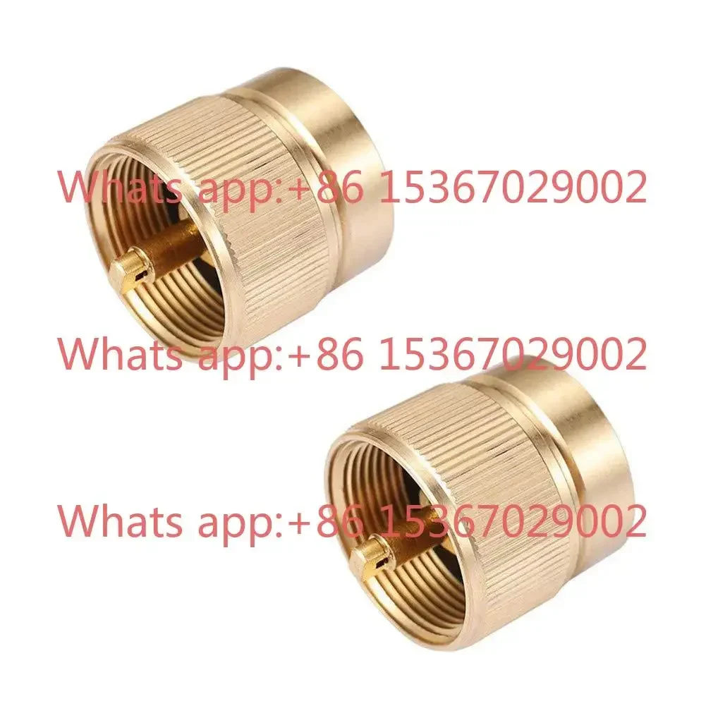 North American one pound gas cylinder outdoor adapter to 7/16 