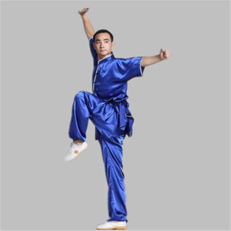 Chinese Tai Chi Shaolin Kung Fu Uniform Wushu Clothing Martial Art Suit Taiji Wushu Costume Wing Chun Stage Performance