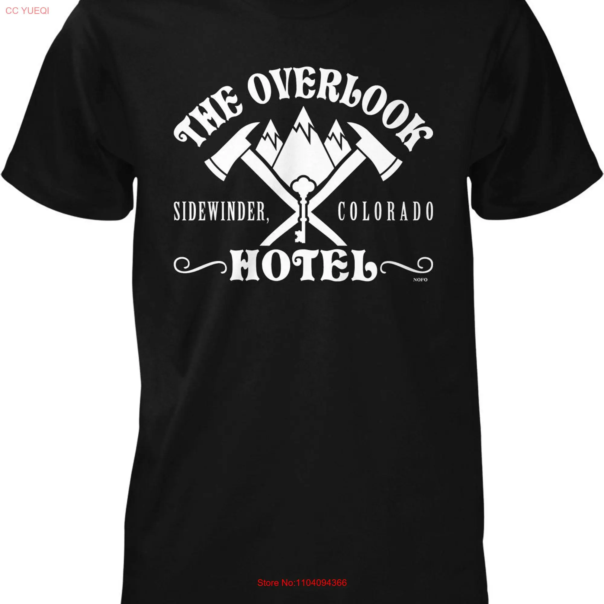 The Overlook Hotel Sidewinder Colorado Men's T shirt HOOD_01332 long or short sleeves