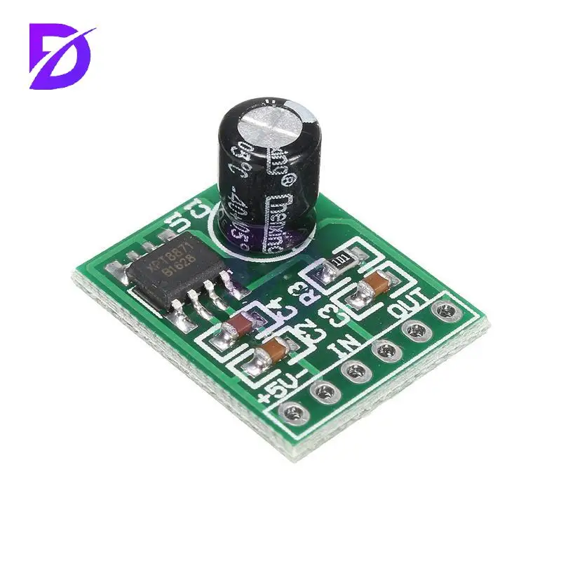 

1PCS 5W MINI Audio Power Amplifier Board 3-5V XH-M125 XPT8871 Mono Amplifier Module Audio DIY Amplifiers Kit