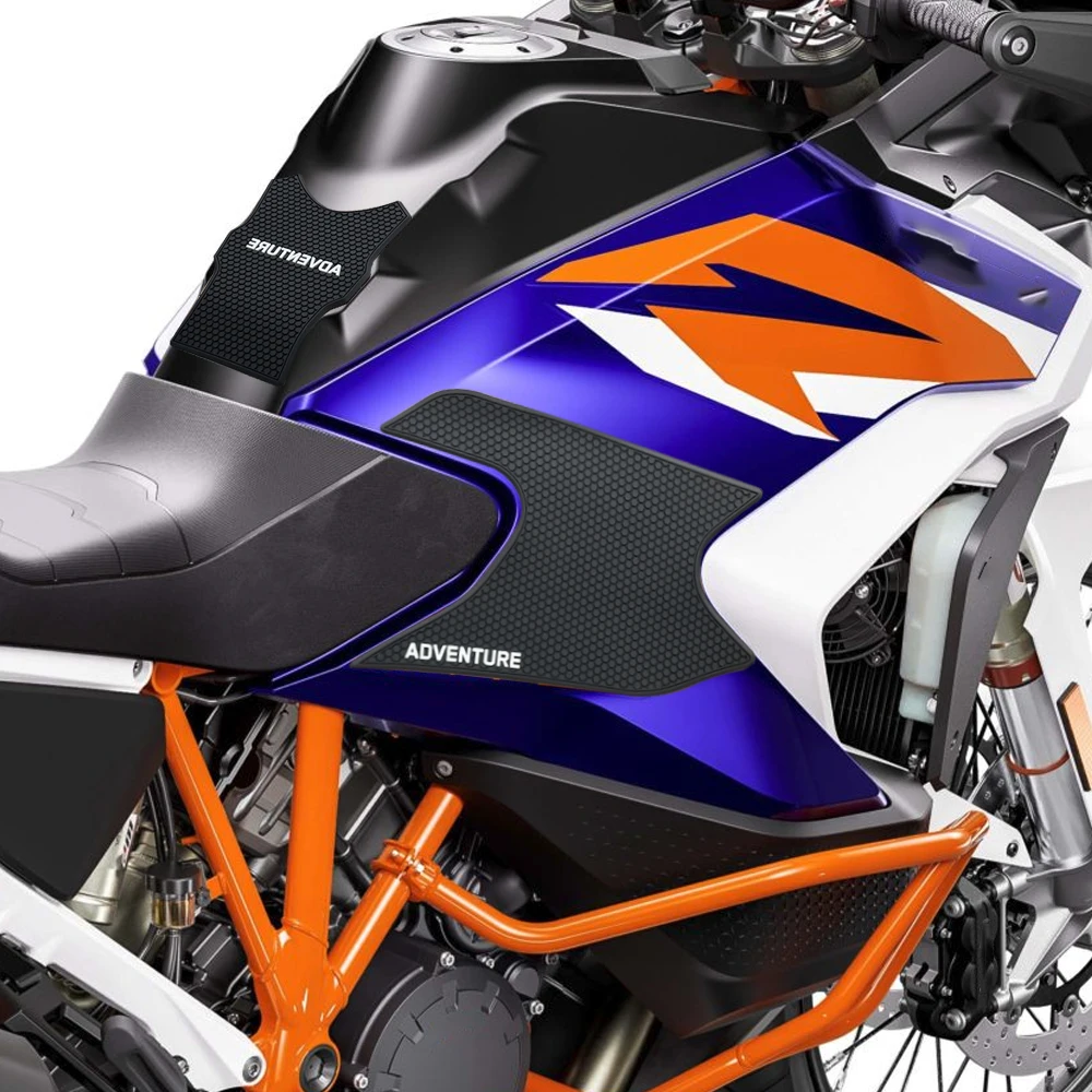 

Motorcycle Non-slip Side Fuel Tank Stickers Waterproof Pad Rubber Sticker For 1290 Super Adventure S / R 2021 - 2024
