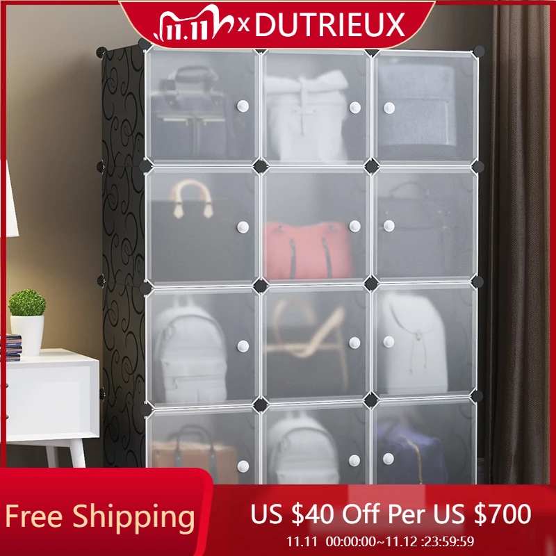 

Minimalist Modern Wardrobe Organizer Bedroom Put Together Clothes Wardrobe Cupboard Partitions Guarda Roupa Salon Furniture