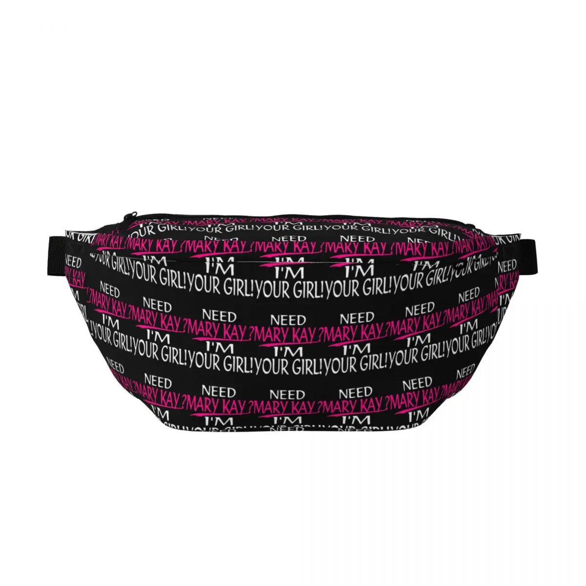sac-banane-reglable-unisexe-mary-kay-i'm-your-girl-pour-voyage-course-a-pied-argent-et-telephone