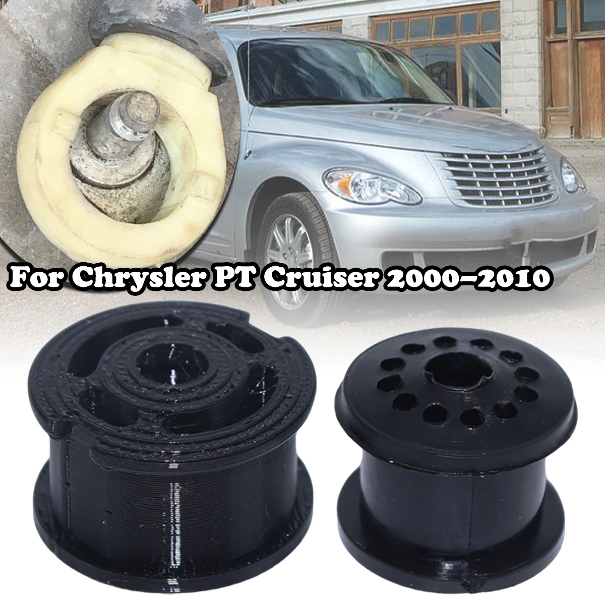 2X For Chrysler PT Cruiser Smooth Shifting Upgrade Shift Cable Bushing Kit Manual 5SP Gear Selector Linkage Grommet Replacement