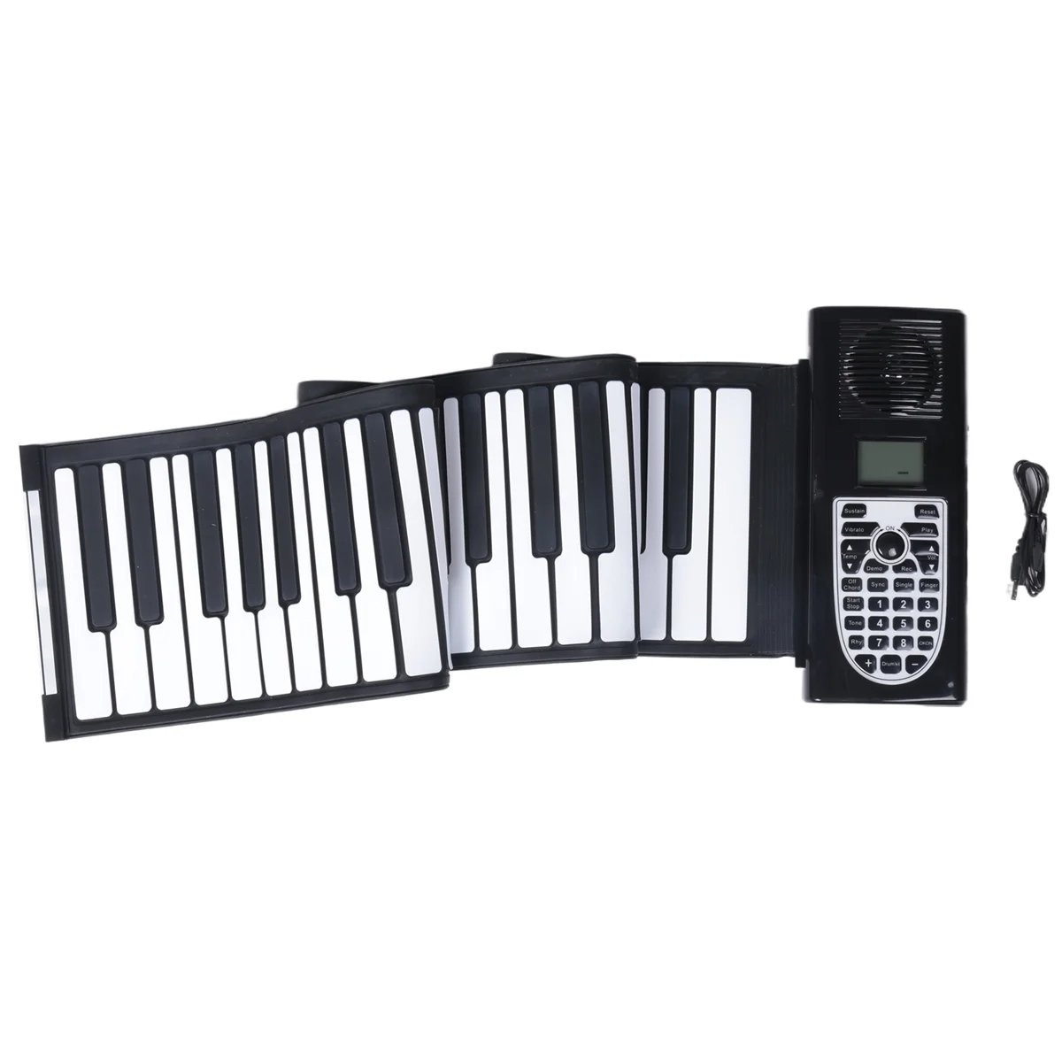 

SDDX3-Hand Roll Piano, Portable 61 Keys Silicone Electronic Pianos Beginner
