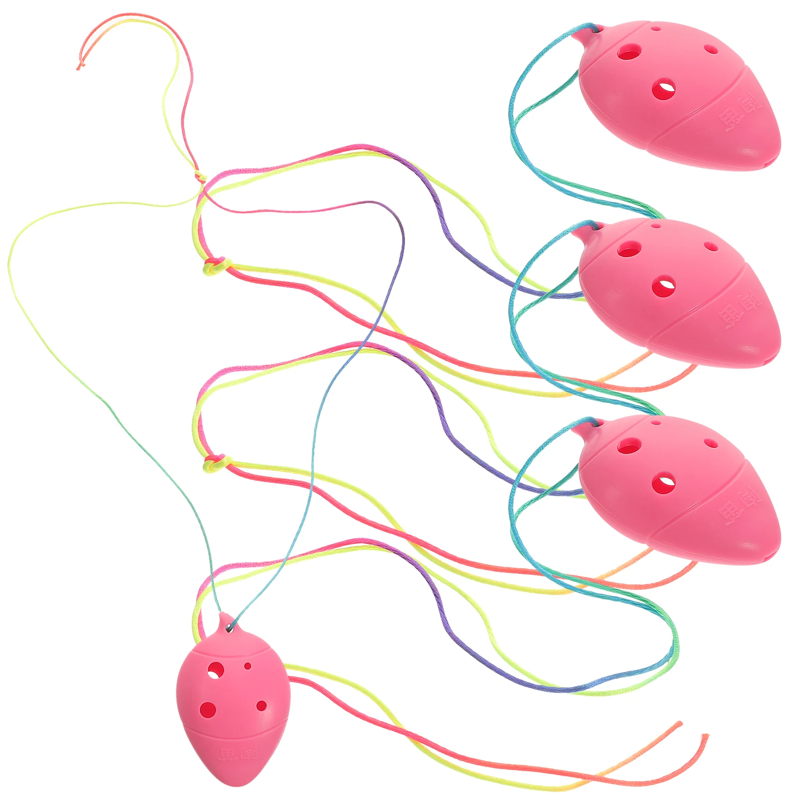 

4 Pcs Mini Ocarina Instrument Kid Music Toy Flute Child Abs Instruments for Kids Staff