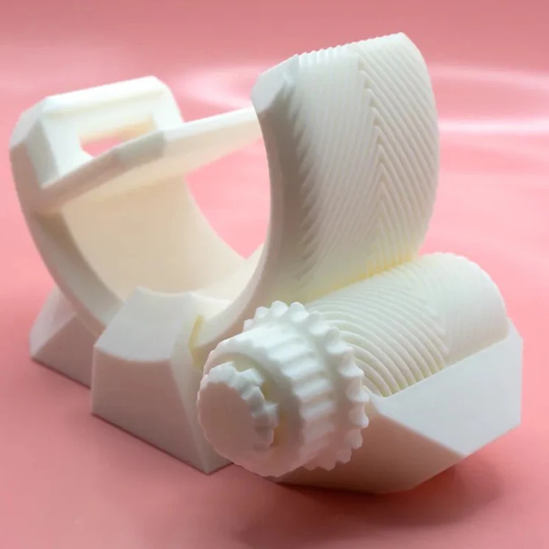 Support de téléphone d'équipement 2025 nouveau support de téléphone Portable d'équipement de bureau support de téléphone d'engrenage à chevrons imprimé en 3D