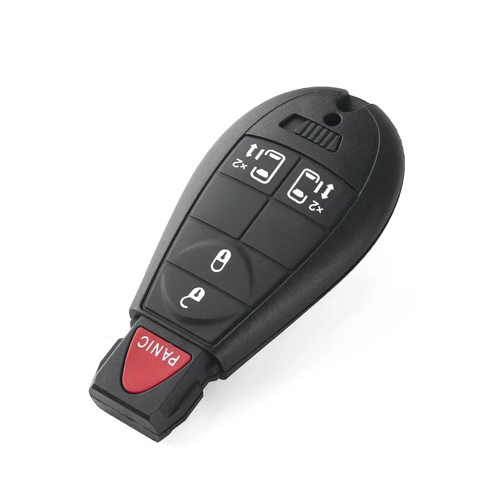 KEYYOU 1PCS NEW Smart Car Key Shell for Chrysler Town & Country Fit Jeep Grand Cherokee Dodge Magnum Durango fob Case