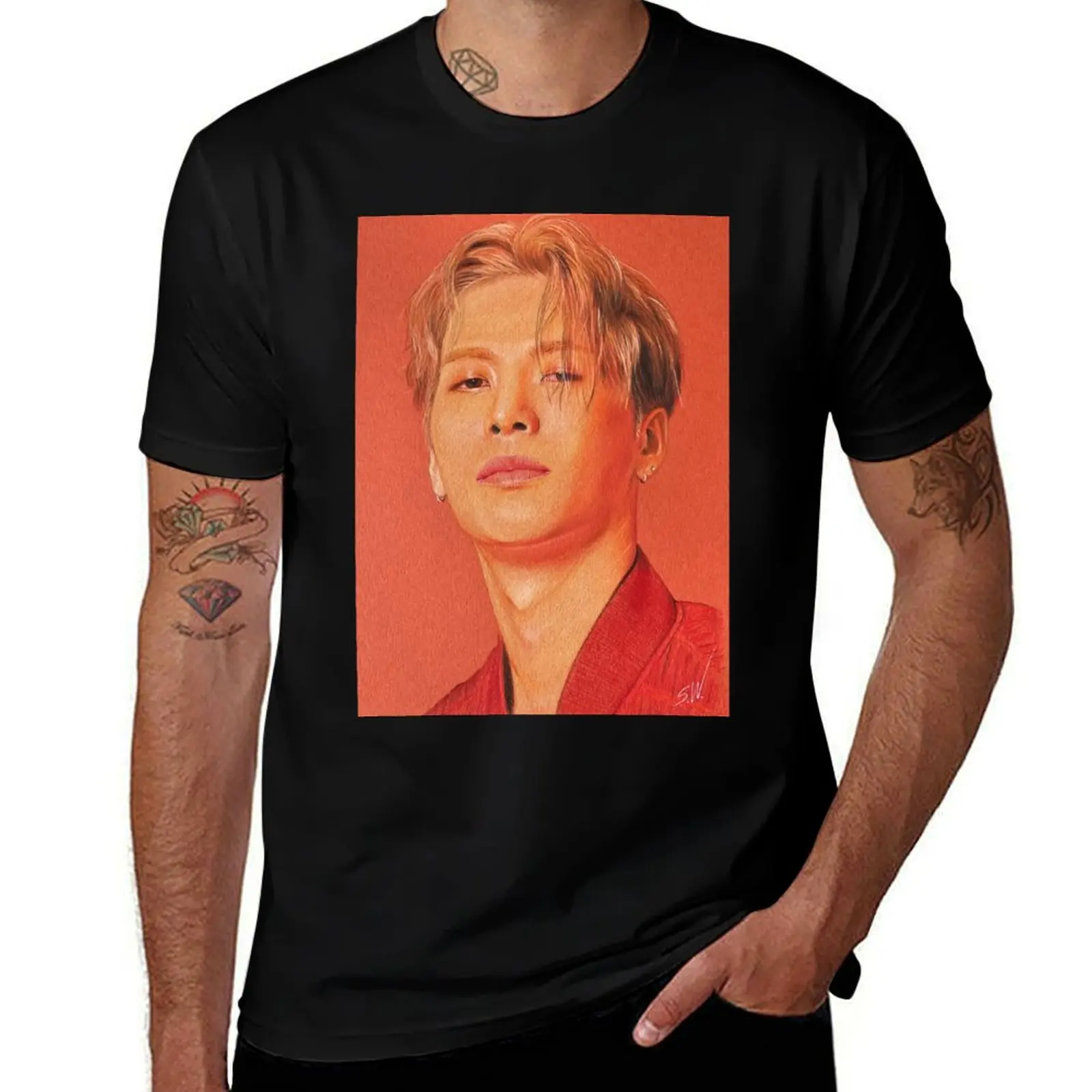 Jackson Wang T-Shirt Lightweight Print T-Shirt