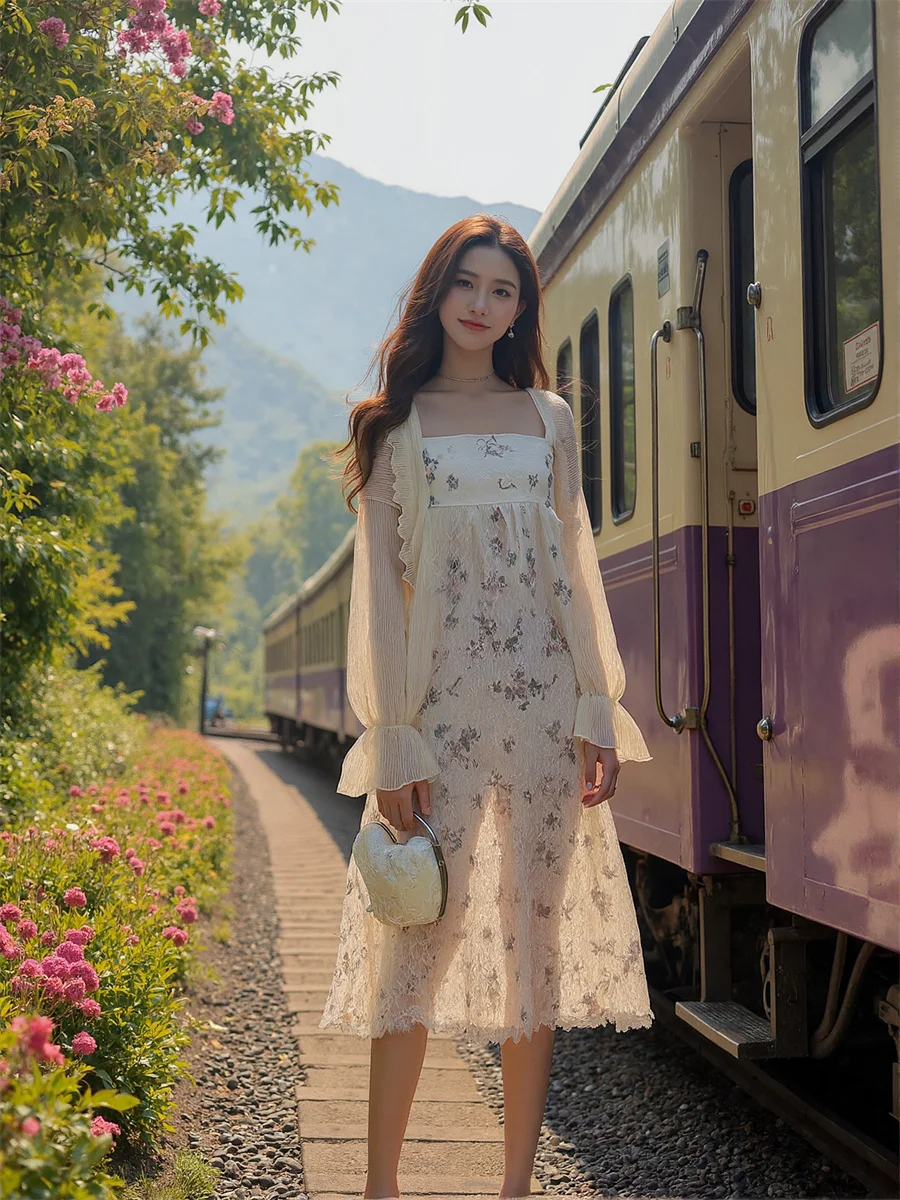 Damskie letnie bluzki Grzyb jedzony Krótki rękaw Koronkowe wykończenie Gładki denim Odzież wierzchnia Czerwony Oversize Kobiecy Modny Krata Plażowy