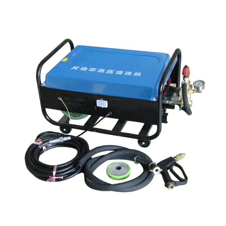

Electric car washing machine, high pressure spray pump, mobile Shenzhen car washing machine 380V cleaning machine copper