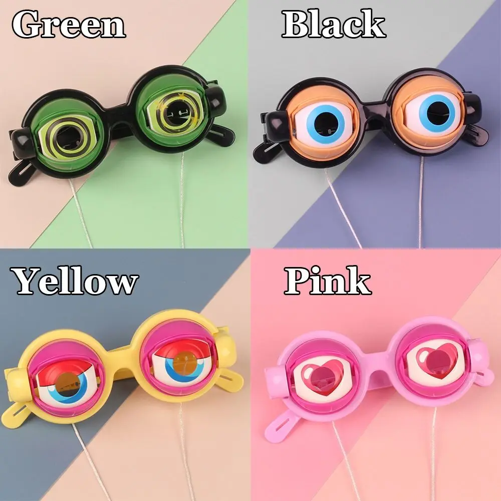 Kids Adult Party Toy Pranks Big Frog Eye Crazy Blink Crazy Eyes Props Funny Glasses Party Eyewear