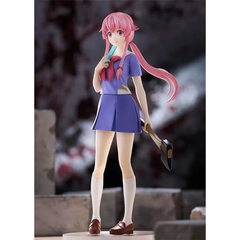 100% Original GSC Pop Up Parade Future Diary Pop Up Parade Yuno Gasai Yuno Gasai Limited Ver. In Stock Figure Model Toys view 3