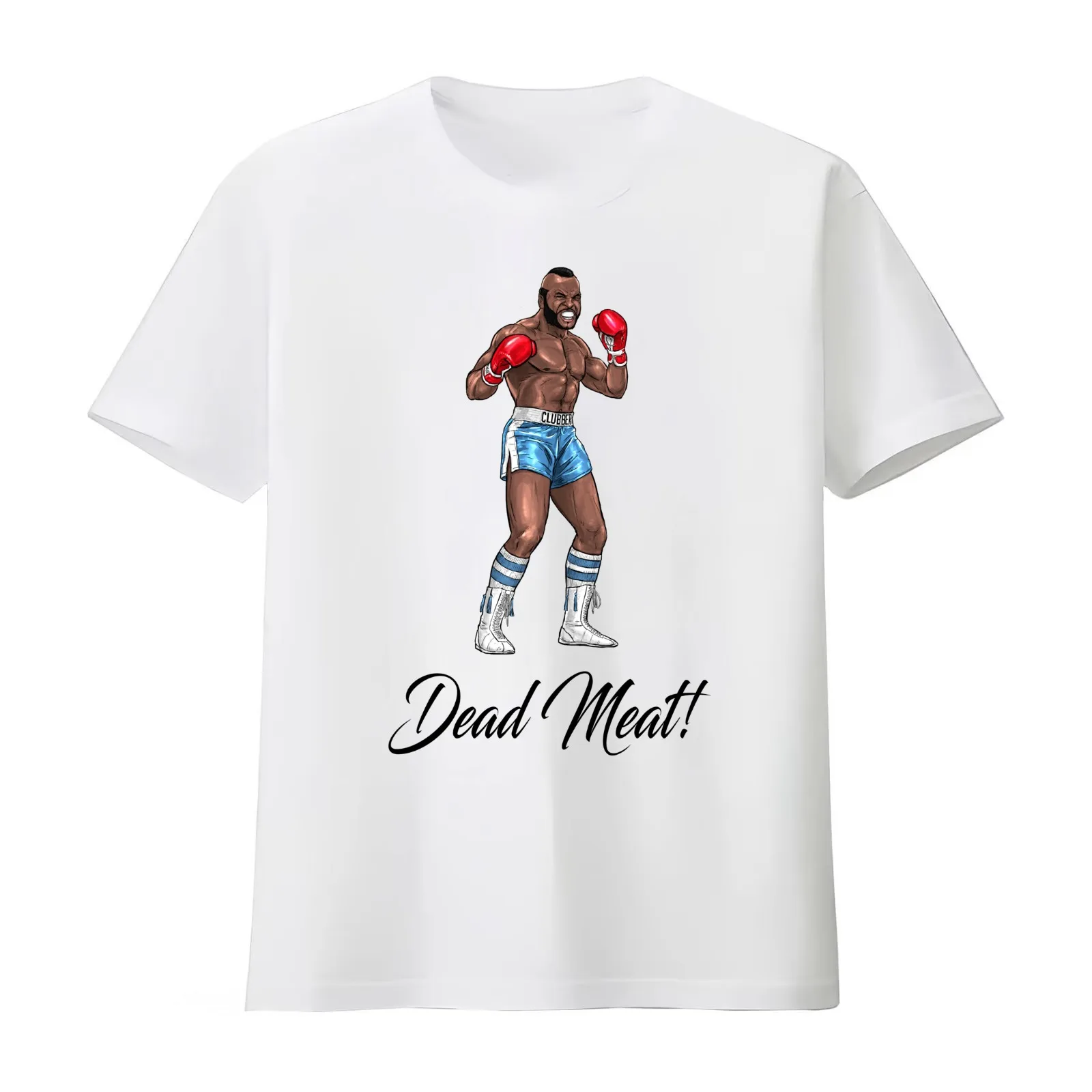 Dead Meat! Challenger 1982 T-Shirt Summer Casual Cotton Tee Oversized Streetwear Tops Vintage Graphic Print Unisex Men Women