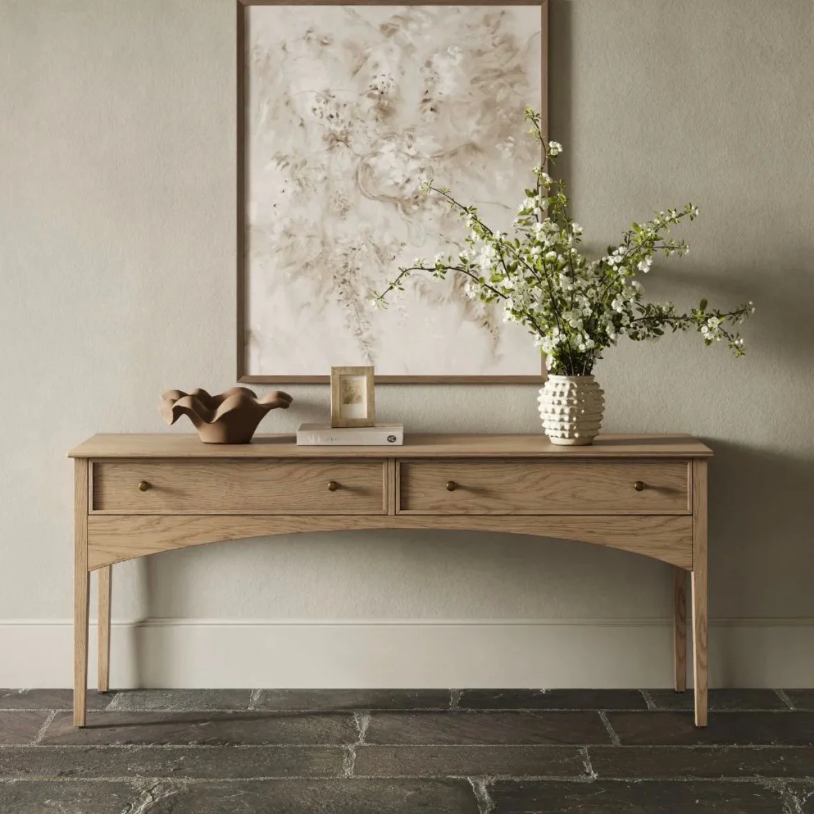 Solid Wood Entrance Table French Retro Entrance Table Decorative Cabinet Sofa Back A Few Entrance Cabinets Side Table