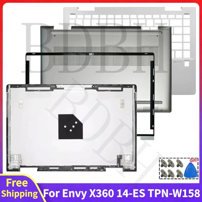 For ENVY X360 14-ES TPN-W158 New Replace Laptop LCD Back Cover Rear Lid Top Case Front Bezel Palmrest Bottom Case Computer Parts
