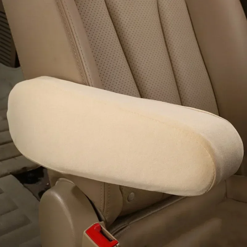 Car  UniversalSeat Armrest Cover Interior Auto Armrests Dust-proof  Hand Armrest Protector Soft Comfortable Elastic Cloth Covers